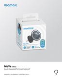 Momax move easy magnetic car mount space grey