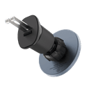 Momax move easy magnetic car mount space grey