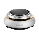 فواحة سيارة ايكو 360 تعمل بالطاقة الشمسية لون فضي من موماكس Momax eco360 solar car aroma diffuser