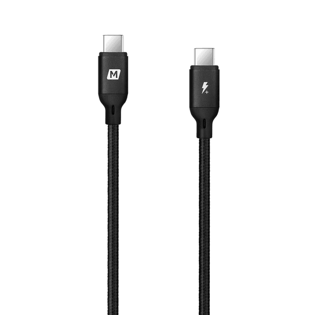 وصلة تايب سي الى تايب سي غو لينك 100 وات 2 متر بي دي من موماكس لون أسود Momax go link usb c to usb c pd cable - SW1hZ2U6MTQ1ODA4OQ==