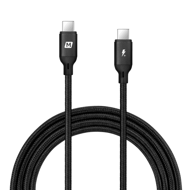 وصلة تايب سي الى تايب سي غو لينك 100 وات 2 متر بي دي من موماكس لون أسود Momax go link usb c to usb c pd cable - SW1hZ2U6MTQ1ODA4NQ==