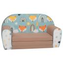 كنب أطفال تصميم النجوم و حيوان الثعلب ديل سيت Delsit Sofa Bed Foxes And Color Stars - SW1hZ2U6MTQ2ODcxMw==