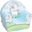 كنب اطفال تصميم الحصان المجنح ديل سيت Delsit Arm Chair Unicorn On Meadow - SW1hZ2U6MTQ2NzA5Mw==