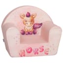 كنب اطفال تصميم الحصان المجنح ديل سيت Delsit Arm Chair Pink Horse