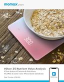 ميزان الكتروني للأكل للنظام الغذائي من موماكس Momax diet tracking nutrition scale with iot function dreamy