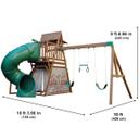 العاب اطفال خارجية + زحليطة ومرجوحة كيد كرافت رينجر ريتريت Kidkraft Ranger Retreat Outdoor Playset
