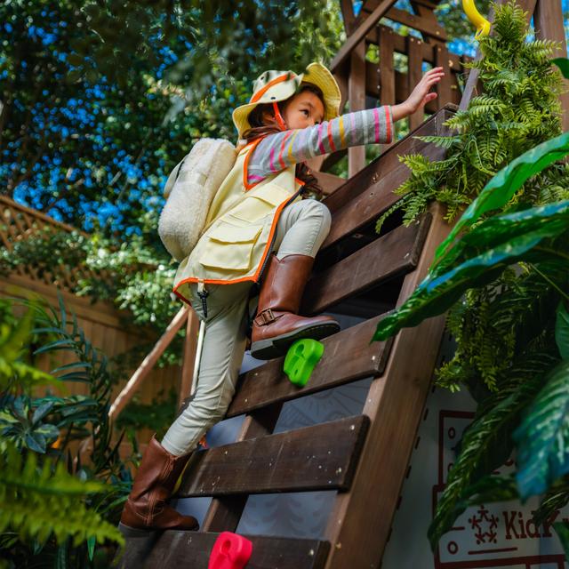 العاب اطفال خارجية + زحليطة ومرجوحة كيد كرافت رينجر ريتريت Kidkraft Ranger Retreat Outdoor Playset