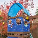 العاب اطفال خارجية + زحليقة ومرجوحة كيد كرافت اوفرلوك تشالنج  Kidkraft Overlook Challenge Outdoor Playset - SW1hZ2U6MTQ2ODgwNw==