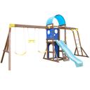 العاب اطفال خارجية + زحليقة ومرجوحة كيد كرافت اوفرلوك تشالنج  Kidkraft Overlook Challenge Outdoor Playset - SW1hZ2U6MTQ2ODc4MQ==