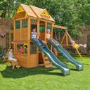 العاب اطفال خارجية + زحليطة ومرجوحة كيد كرافت اوفر لاند Kidkraft Overland Heights Outdoor Playset