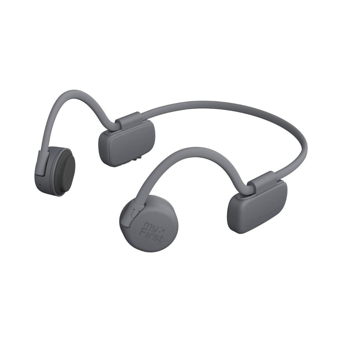 سماعات بلوتوث لاسلكية للأطفال رمادي ماي فيرست myFirst Headphone BC Wireless Grey