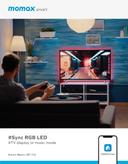 شريط ليد ذكي اضاءة متزامنة من ايوت موماكس Momax smart beam iot led sync light strips - SW1hZ2U6MTQ2MjAyMA==