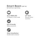 Momax smart beam iot led sync light strips black