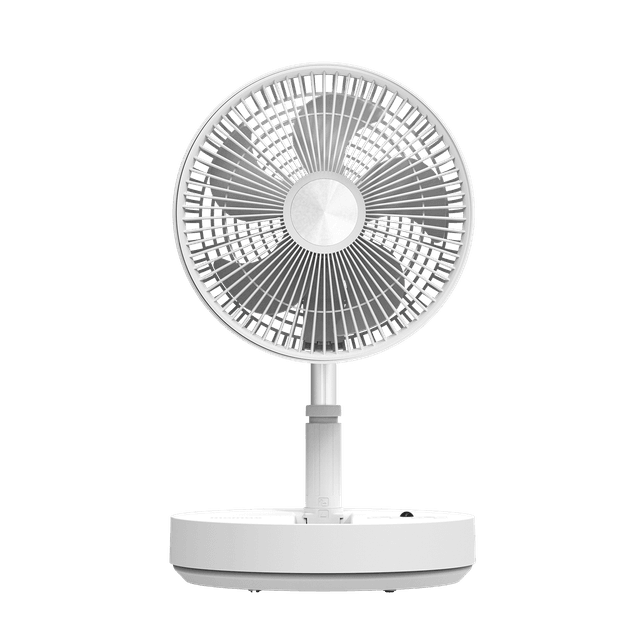 مروحة قابلة للطي متنقلة 10 انش ايفان فلو من موماكس لون أبيض Momax ifan flow portable telescopic fan - SW1hZ2U6MTQ2MzA1OA==