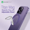 مسكة جوال مغناطيس حلقي متوافق مع ماغ سيف تيتان من أميزنغ ثينغ لون بنفسجي At titan magnetic phone ring - SW1hZ2U6MTQ1ODQ1Ng==