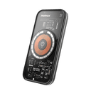 شاحن متنقل لاسلكي 10000 ميلي أمبير باور 13متوافق مع ماغ سيف من موماكس لون أسود Momax  magnetic wireless power bank