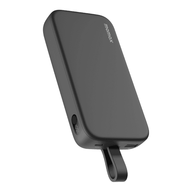 شاحن متنقل بي دي 5 20000 ميلي أمبير من موماكس لون أسود Momax ipower pd 5