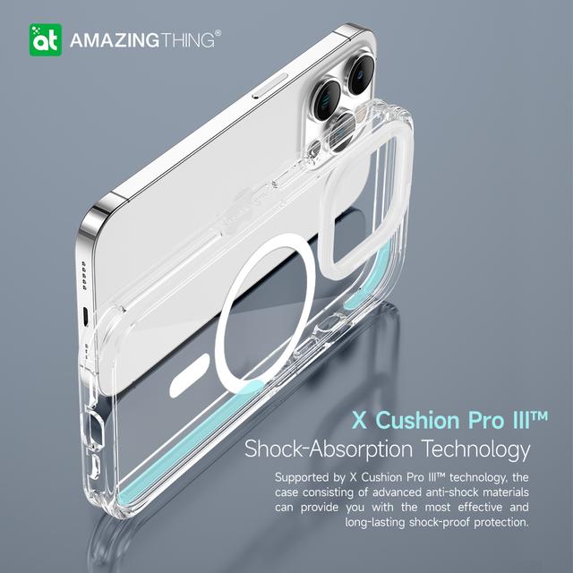 At iphone 14 pro 6.1'' defender pro magsafe dpop proof case transparent - SW1hZ2U6MTQ2MDIxMw==