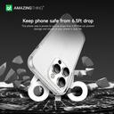 At iphone 14 pro 6.1'' minimal drop proof case transparent - SW1hZ2U6MTQ1OTU0NA==