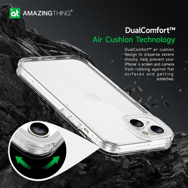 At iphone 14 plus 6.7'' explorer pro drop proof case transparent - SW1hZ2U6MTQ1Nzg1MA==