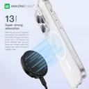 At iphone 14 pro max 6.7'' minimal magsafe drop proof case transparent - SW1hZ2U6MTQ1NzQ5MA==