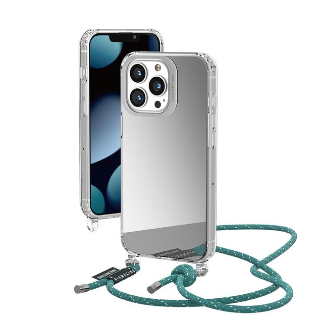 At iphone 13 pro 6.1"advanta crossbody case mirror back with lanyard green - SW1hZ2U6MTQ1OTIxMw==