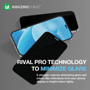 شاشة الملاقيف شاشة حماية زجاجية 2.75 دي للايفون 14 من أميزنغ ثينغ مع فلتر مانغ غبار للسبيكر At iphone 14 dust filter titan privacy glass privacy