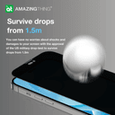 شاشة الملاقيف شاشة حماية زجاجية 2.75 دي للايفون 14 من أميزنغ ثينغ مع فلتر مانغ غبار للسبيكر At iphone 14 dust filter titan privacy glass privacy