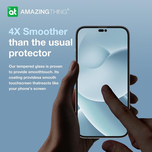 At iphone 14 pro max 6.7'' 2.75d dust filter titan glass clear - SW1hZ2U6MTQ2MDQ1OA==