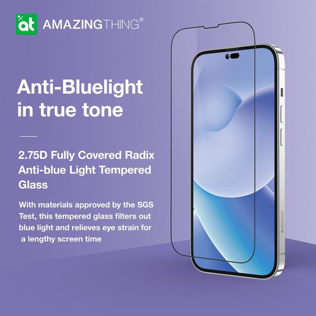 At iphone 14 pro max 6.7'' 2.75d fully covered radix anti blue glas anti blue - SW1hZ2U6MTQ2MDAzNA==