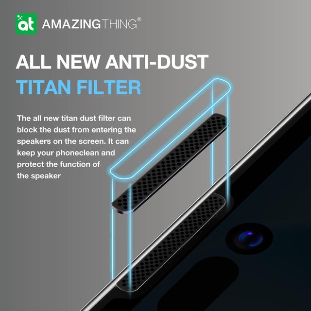 At iphone 14 plus 6.7'' 2.75d dust filter titan privacy glass privacy - SW1hZ2U6MTQ2MDgzMQ==