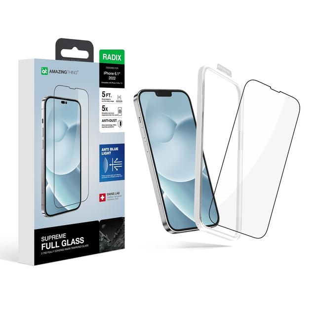 At iphone 14 6.1'' 2.75d fully covered radix anti blue glass anti blue - SW1hZ2U6MTQ2MTIyOA==