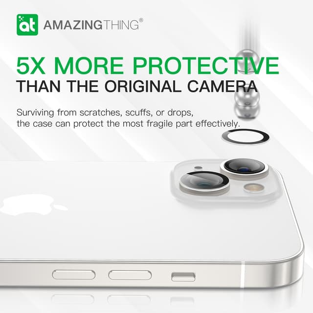 At iphone 14 6.1''/ plus 6.7'' crystal lens glass crystal