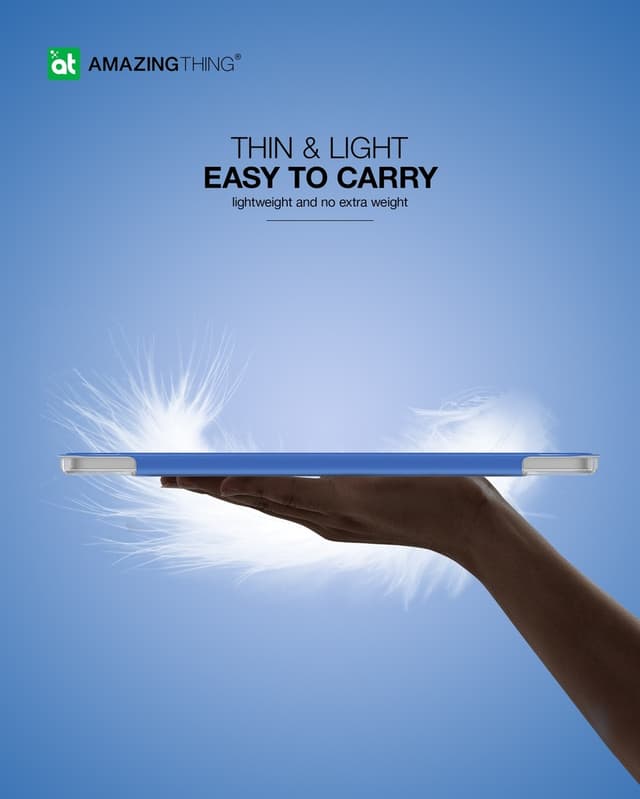 At smoothie drop proof case for ipad 10.9''2022 black