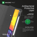 كفر ايباد برو 2020 ايفوليشن فوليو المضاد للبكتريا متوافق مع آبل لون أسود من أميزنغ ثينغ At anti bacterial evolution folio case for ipad pro 2020 - SW1hZ2U6MTQ2MTUwMA==