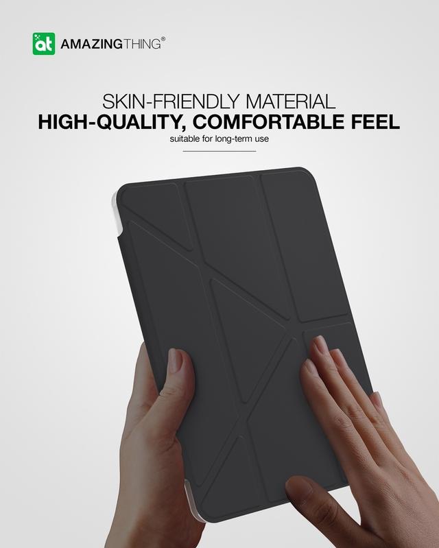 At smoothie drop proof case for ipad air 5 10.9''2022 black