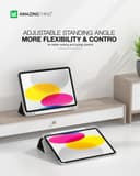 At smoothie drop proof case for ipad air 5 10.9''2022 black