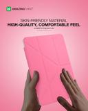 كفر ايباد اير 5 2022 مقاوم للصدمات 10.9 بوصة سموثي من أميزنغ ثينغ لون وردي At smoothie drop proof case for ipad air 5 2022