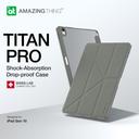 كفر ايباد 2022 تيتان برو فوليو 10.9 بوصة من اميزنغ ثينغ لون رمادي At titan pro folio case for ipad 2022 - SW1hZ2U6MTQ2MDQzMw==