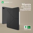 At Anti-Bacterial Marsix Folio Case For Ipad 11" 2021 Black - SW1hZ2U6MTQ2MTQ4OQ==