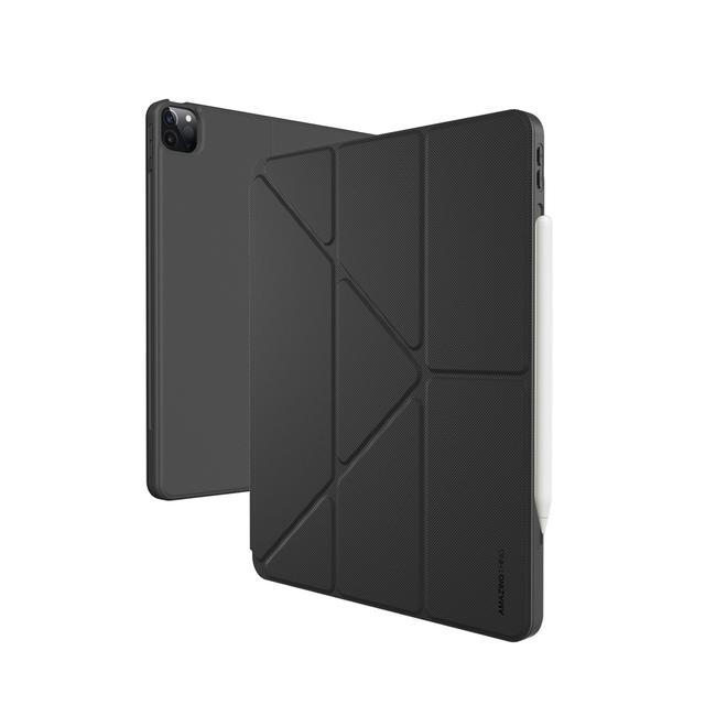 At Anti-Bacterial Marsix Folio Case For Ipad 11" 2021 Black - SW1hZ2U6MTQ2MTQ4Mw==