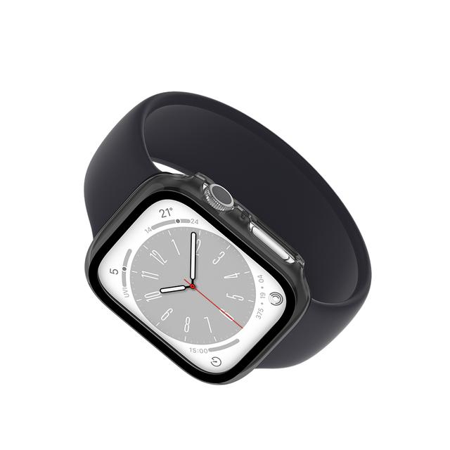 At apple watch series 8 quartz pro bumper 41mm clear