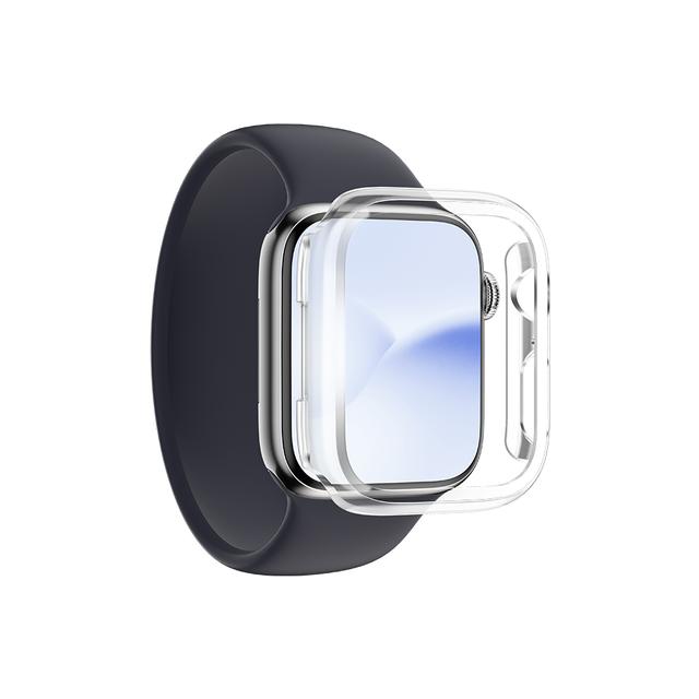 حماية ساعة ابل 41 مم مضاد للصدمات كوارتز برو سيريس 8 من أميزنغ ثينغ لون شفاف At apple watch series 8 quartz pro - SW1hZ2U6MTQ1NzM2Nw==