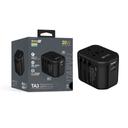 Xpower ta3 20w pd travel charger black