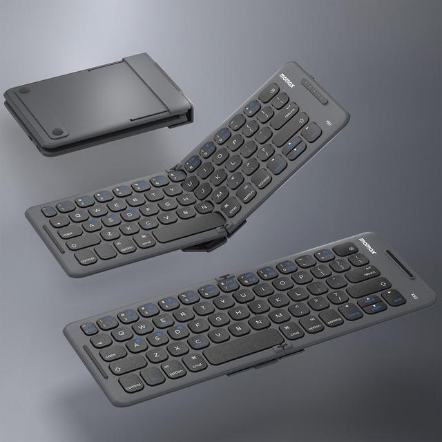 Momax onelink foldable wireless keyboard for ipad air 10.9" & ipad pro 11" space grey - SW1hZ2U6MTQ1ODgyMA==
