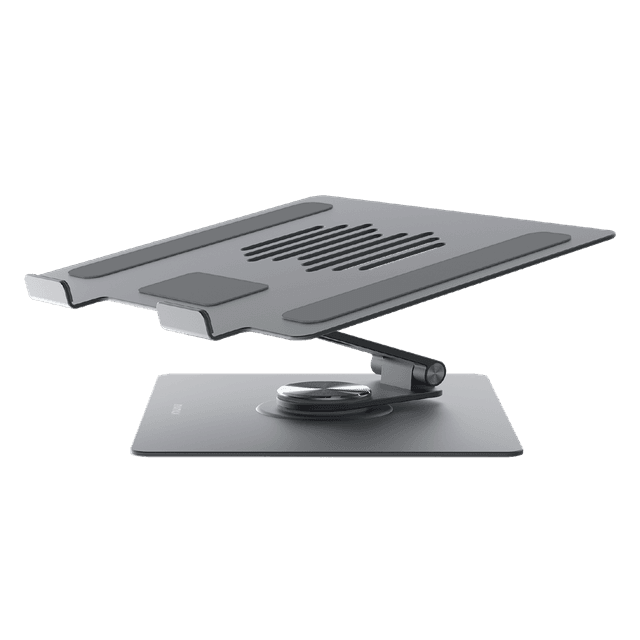 ستاند لابتوب قابل للطي من موماكس لون فضي Momax fold stand rotatable laptop stand space - SW1hZ2U6MTQ1OTI4Nw==