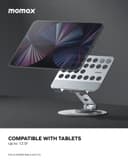 Momax fold stand mila rotatable tablet stand silver