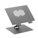 Momax adjustable stand for laptop and tablet space grey