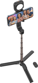 ترايبود جوال للسيلفي من موماكس لون أسود Momax selfie stable3 smartphone gimbal tripod - SW1hZ2U6MTQ1ODY4MA==