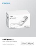 Momax airbox go power capsule with magsafe 10000mah apple 15w fast charger white - SW1hZ2U6MTQ1Nzc4Ng==